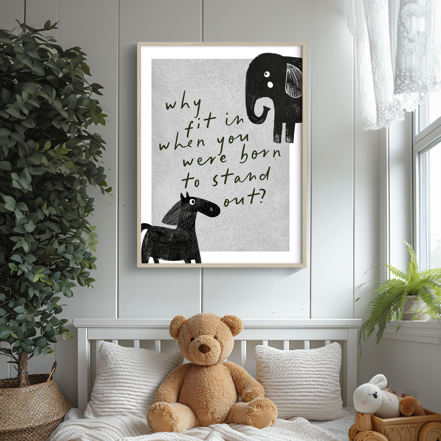 Dr. Seuss 'Why fit in when you were born to stand out'