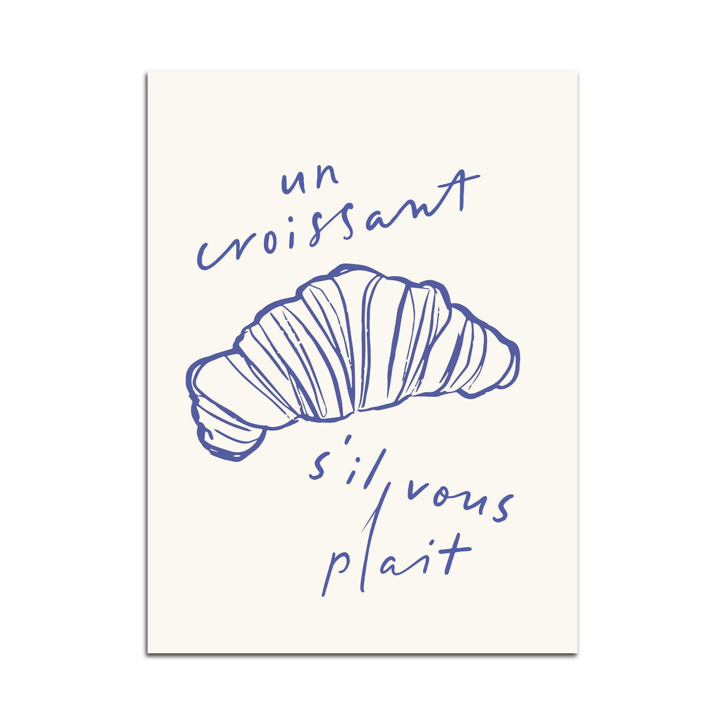 Un croissant s'il vous plait II
