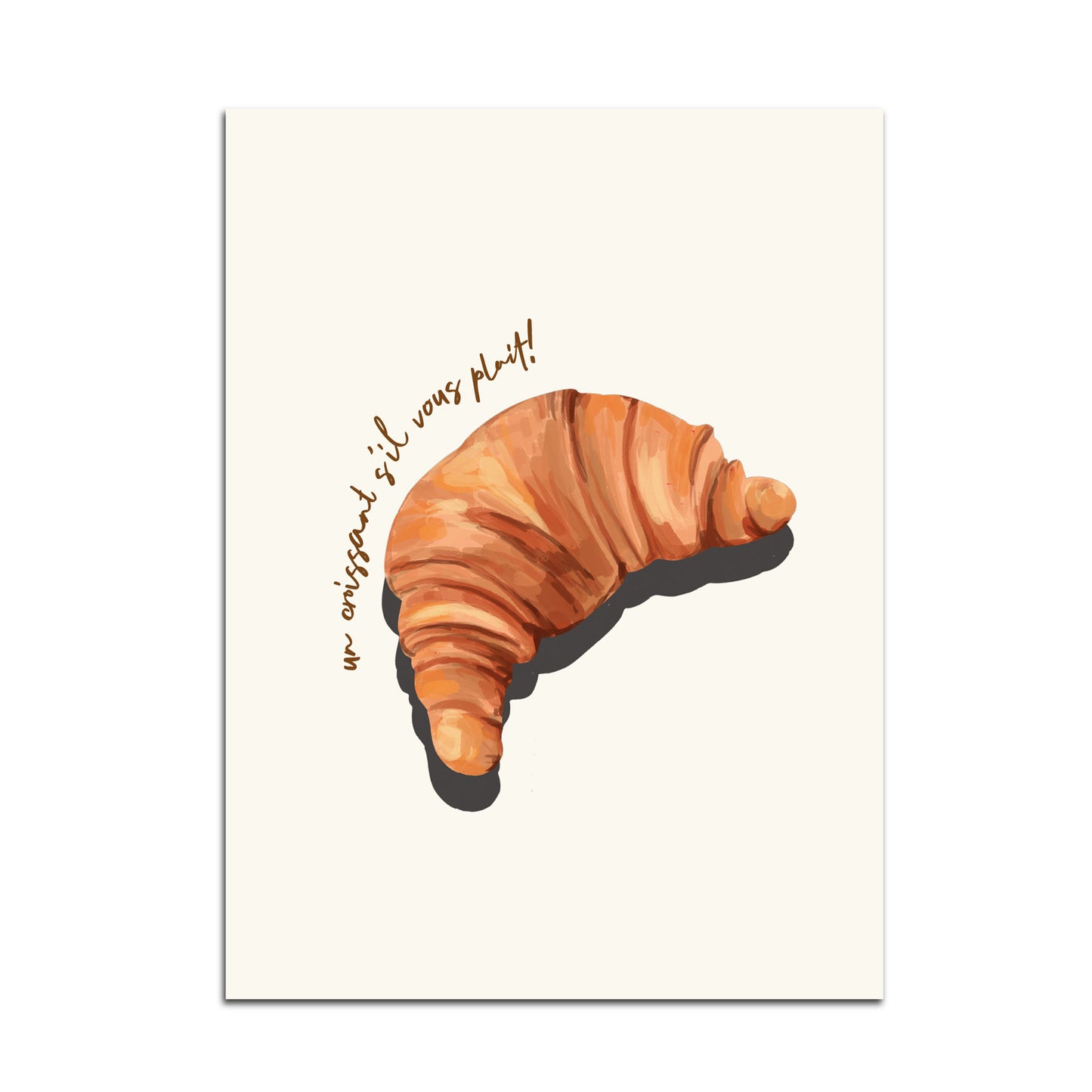 Un croissant s'il vous plait