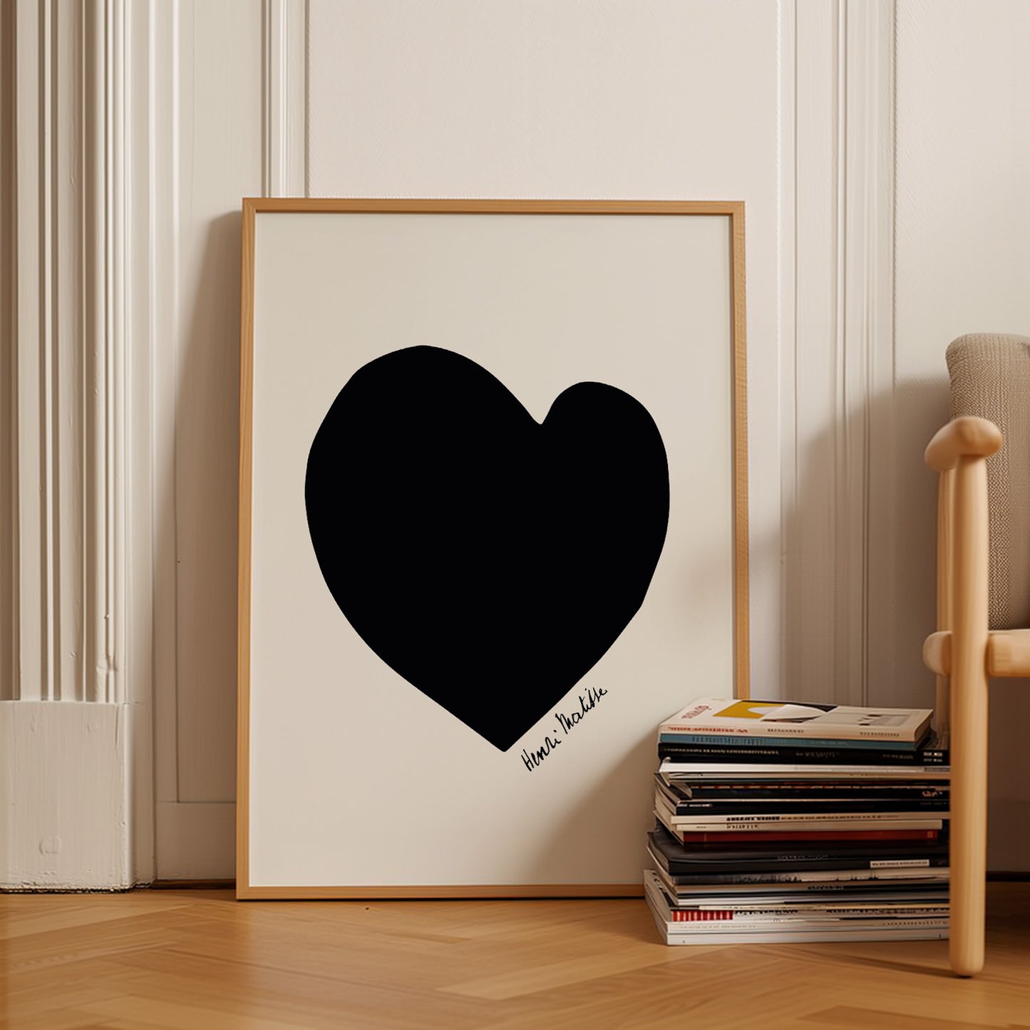 Henri Matisse Inspired Heart