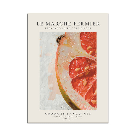 Le Marche Fermier - (Farmer's Market) - Oranges Sanguines