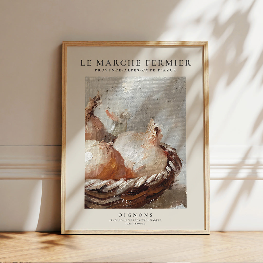 Le Marche Fermier - (Farmer's Market) - Oignons