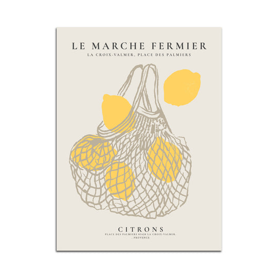 Le Marche Fermier - (Farmer's Market) - Citrons
