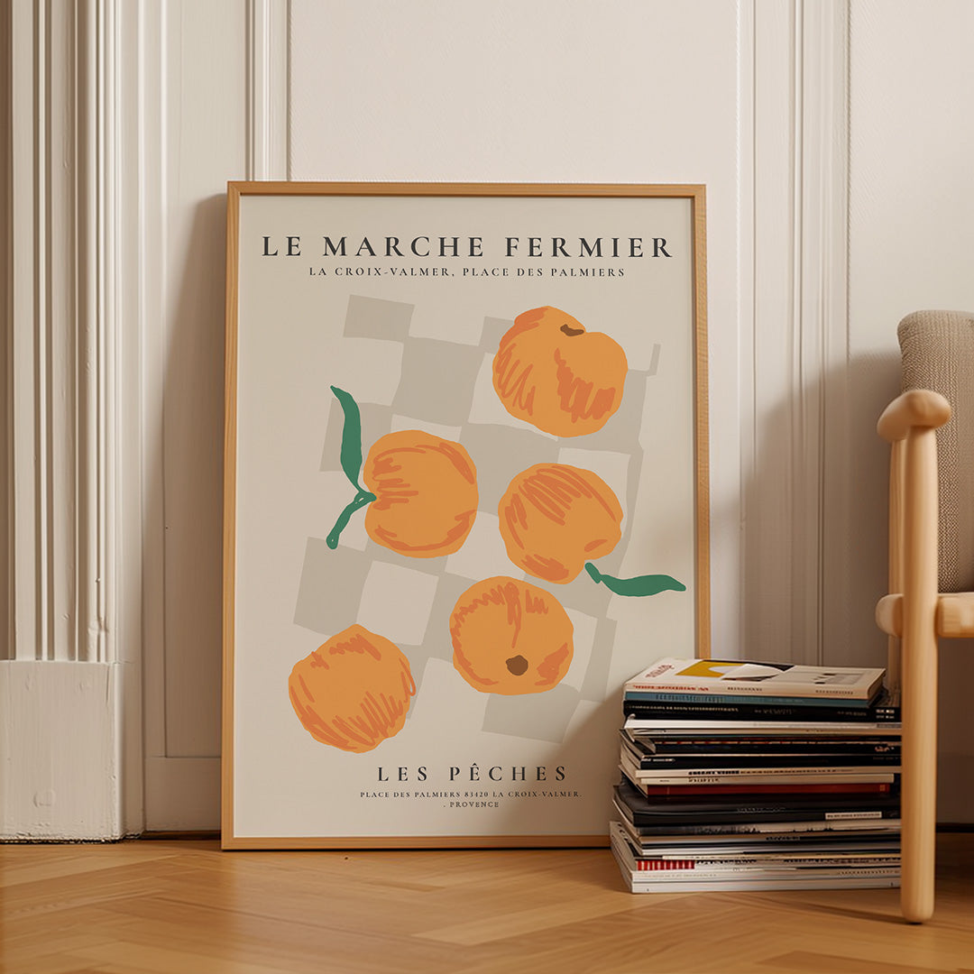Le Marche Fermier - (Farmer's Market) - Les peches