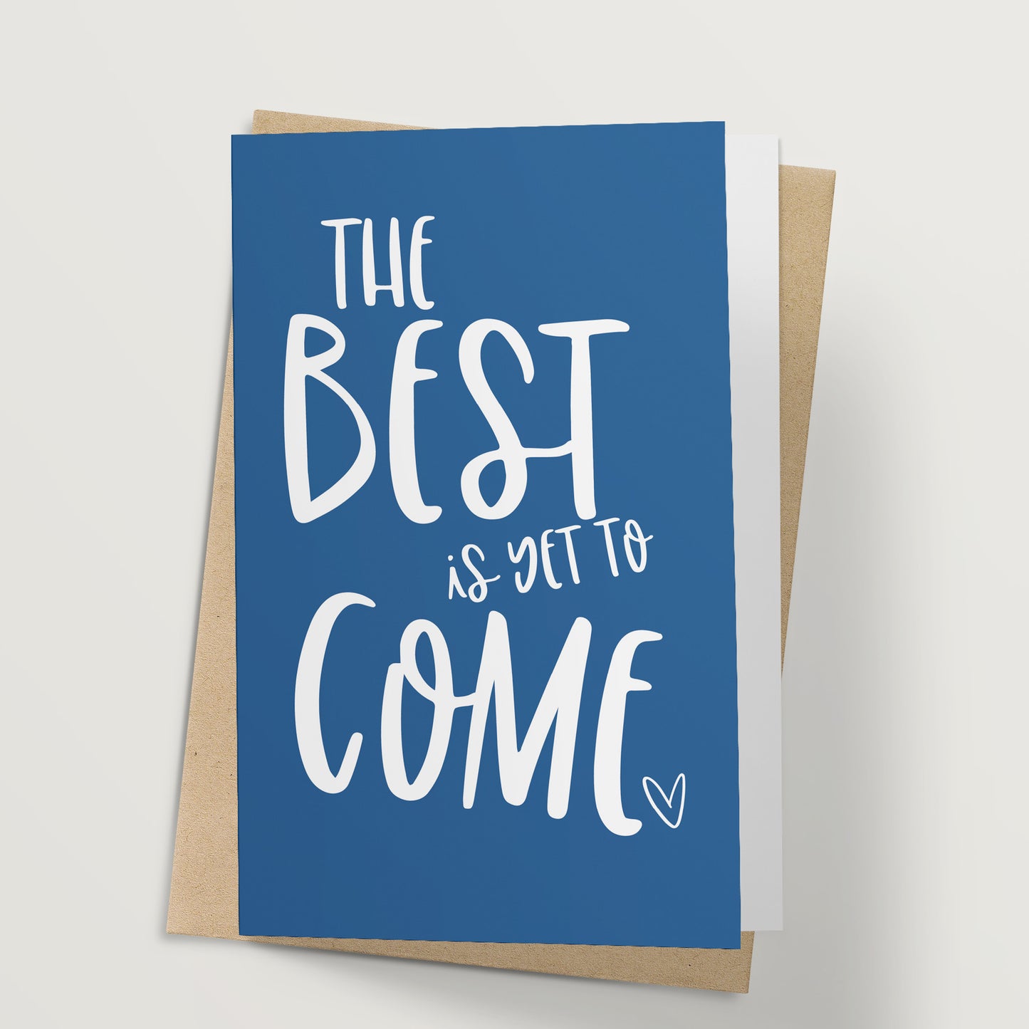 The best is yet to come navy