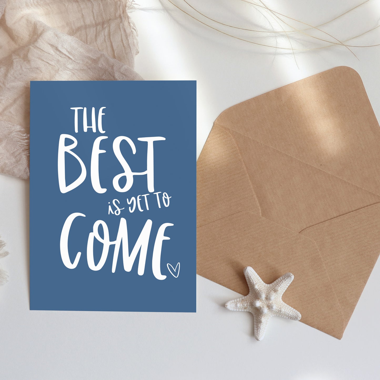 The best is yet to come navy