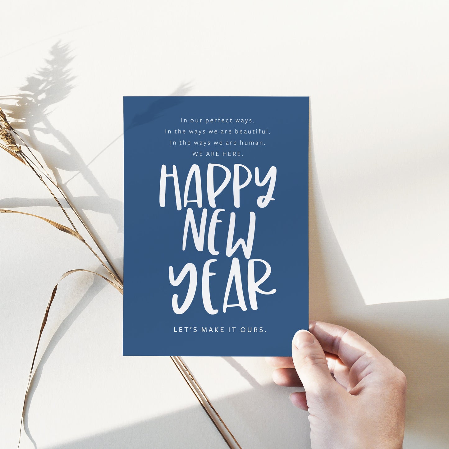 Happy New Year card