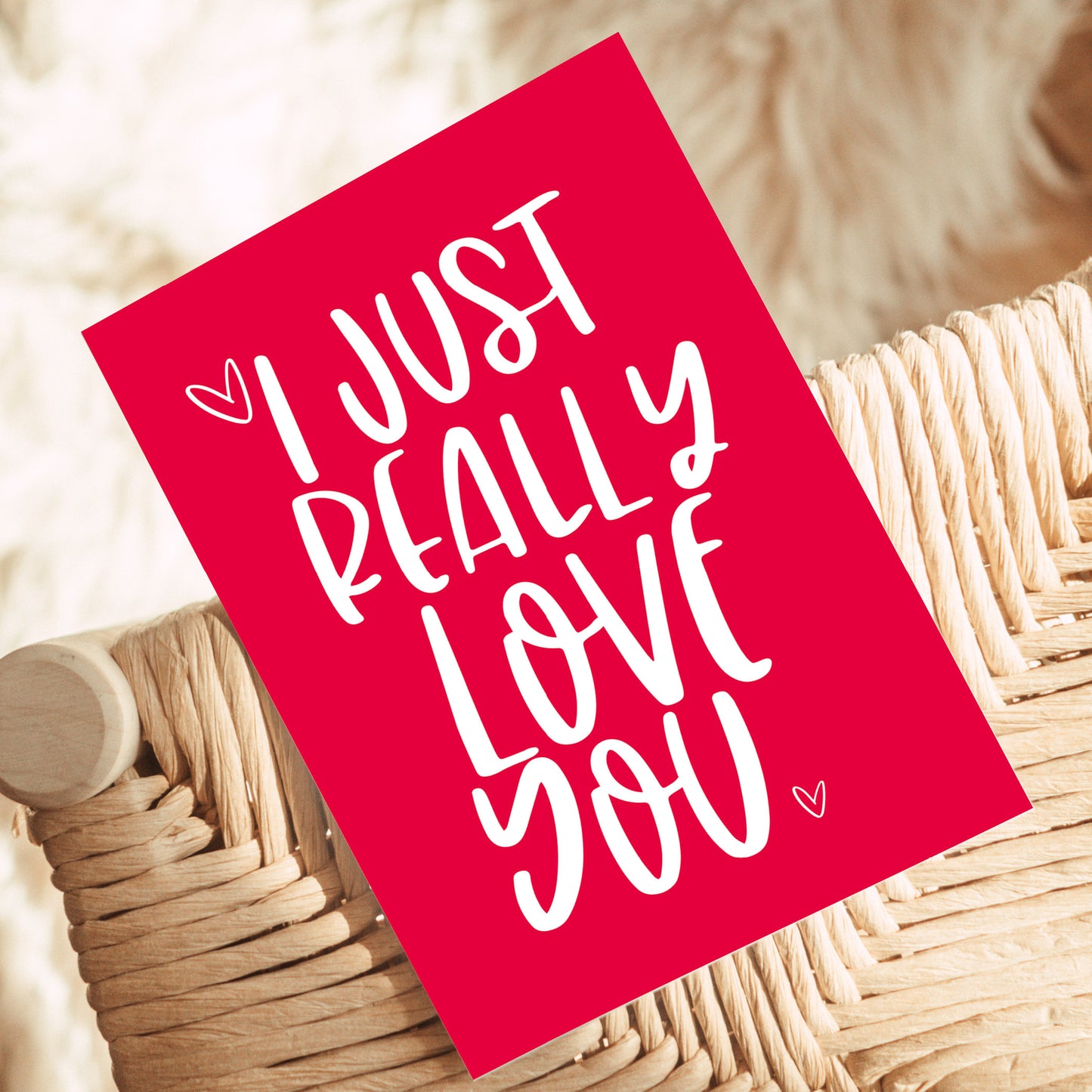 I love you card