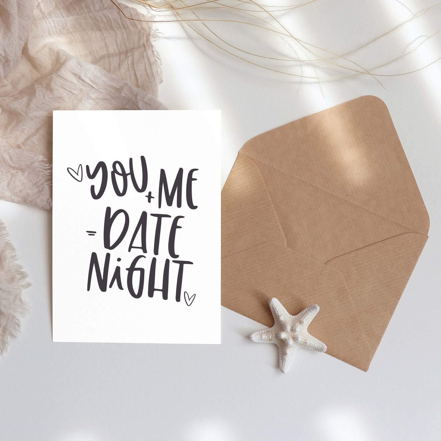 You, Me, Date Night white