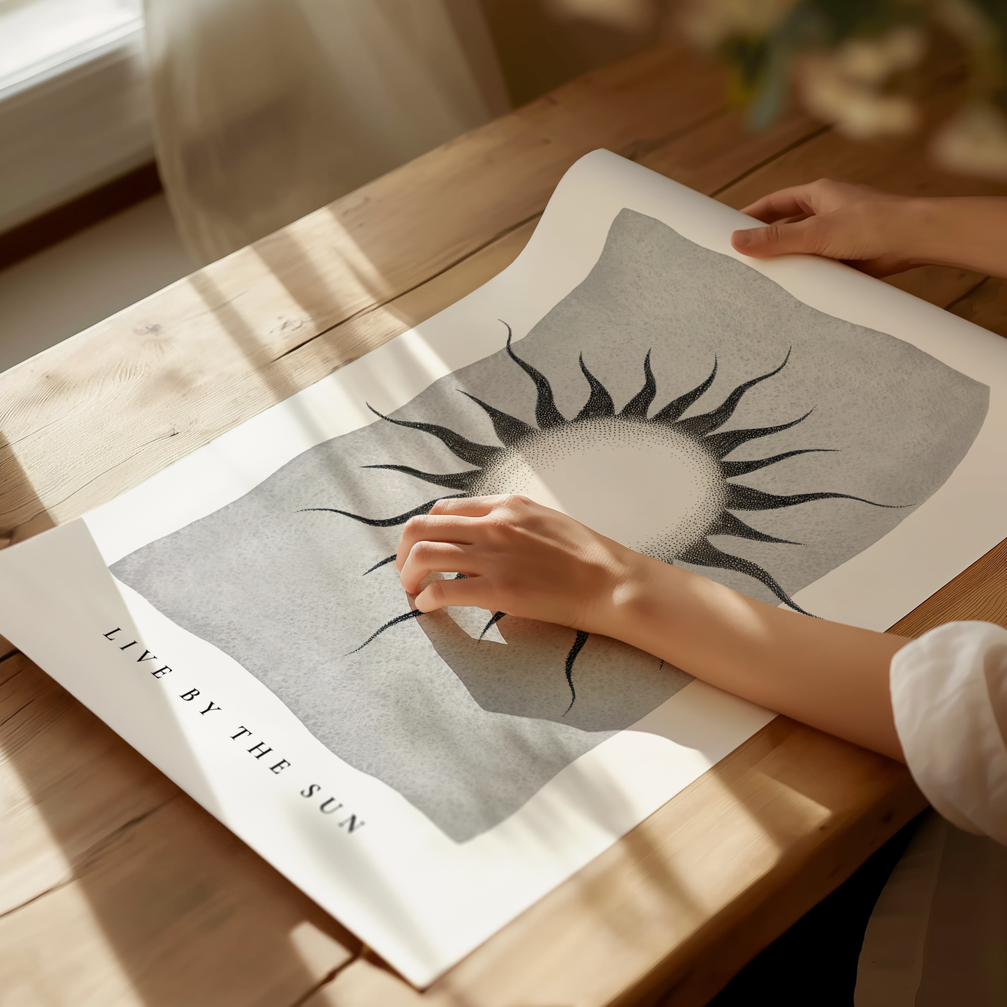 Live by the sun, love by the moon I