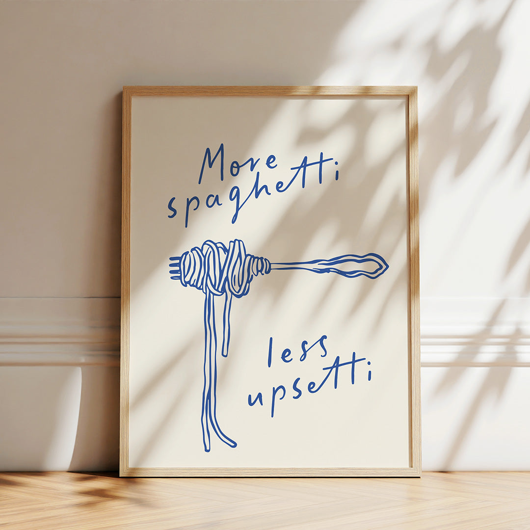 More spaghetti less upsetti!