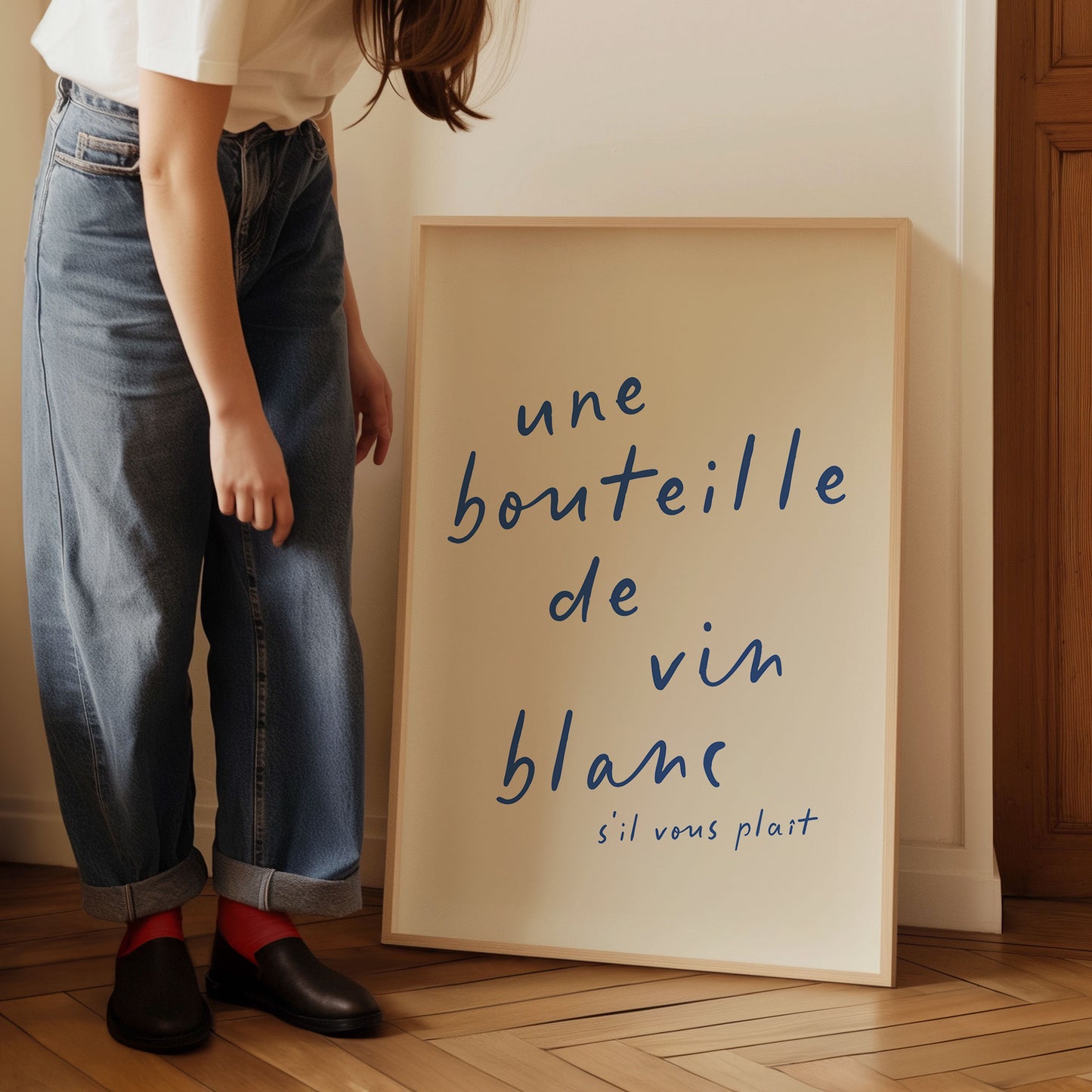 Une bouteille de vin blanc s'il vous plaît!