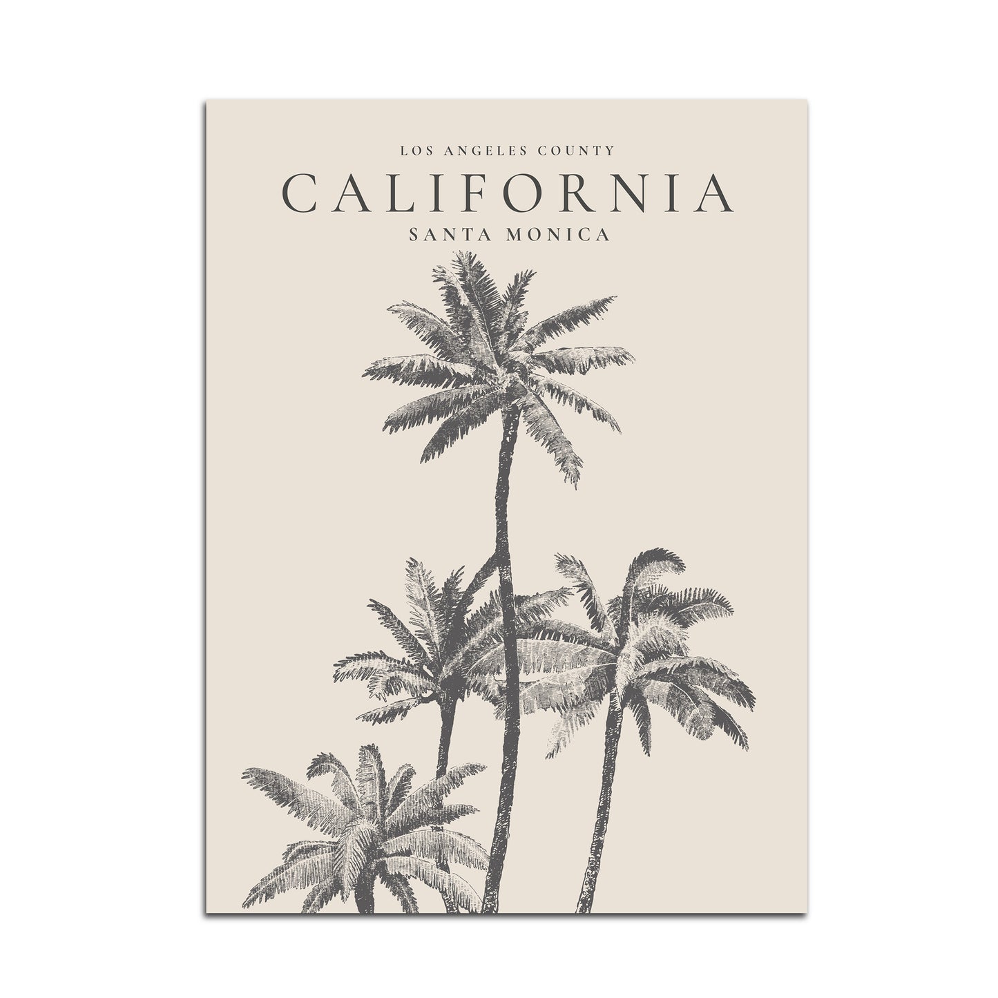 California Travel print