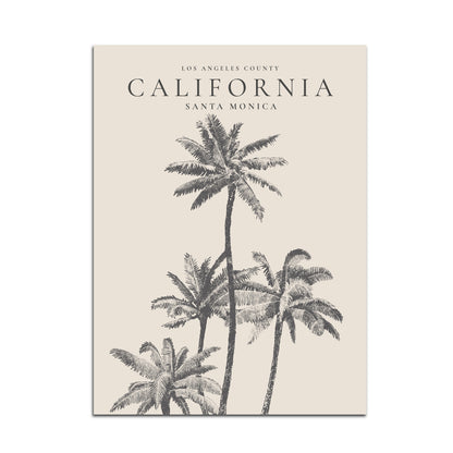 California Travel print