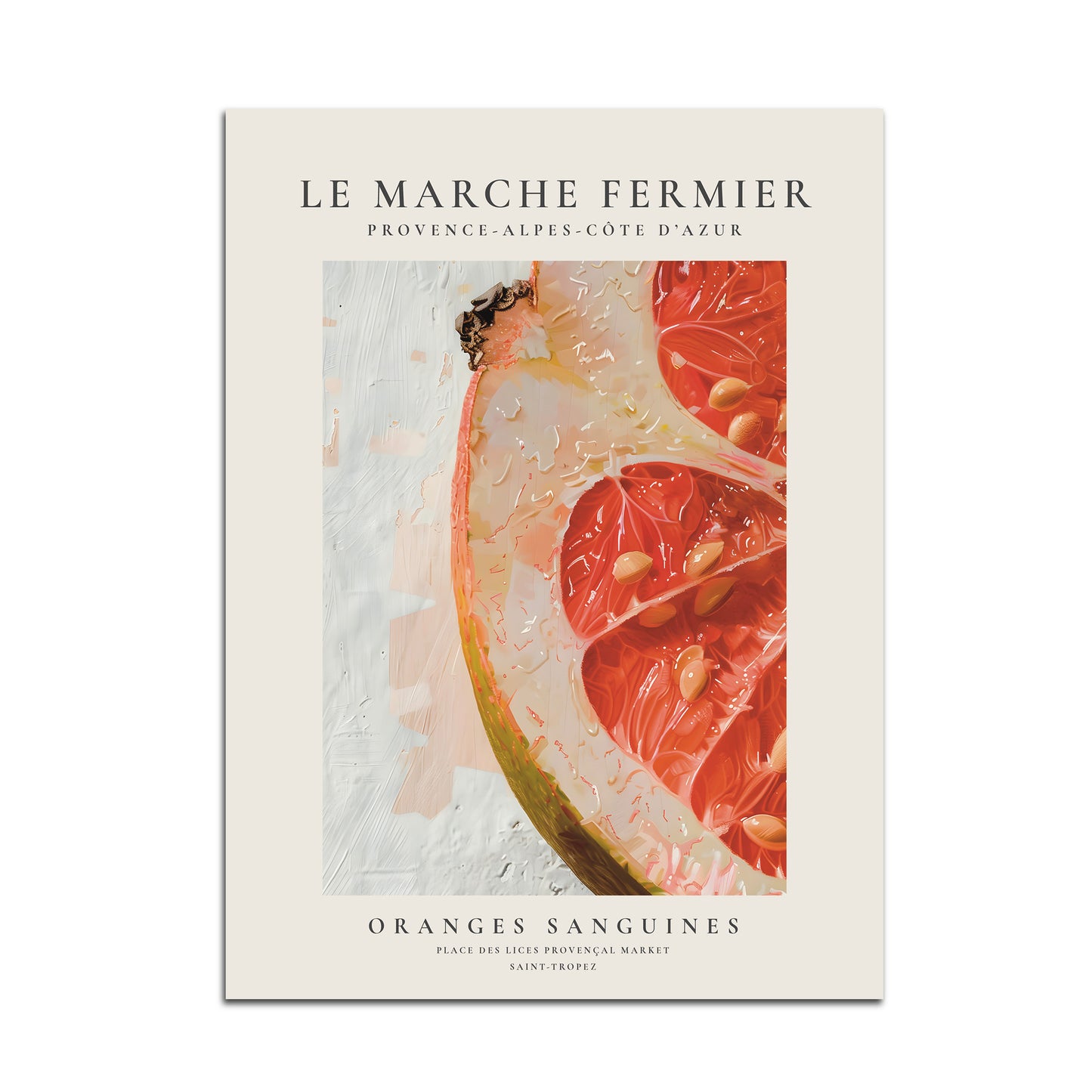 Le Marche Fermier - (Farmer's Market) - Oranges Sanguines