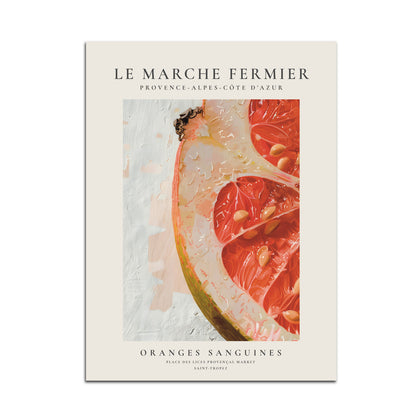 Le Marche Fermier - (Farmer's Market) - Oranges Sanguines