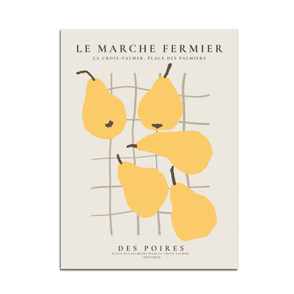Le Marche Fermier - (Farmer's Market) - Des Poires