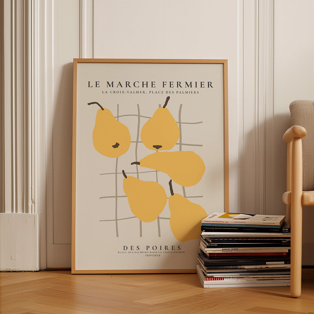 Le Marche Fermier - (Farmer's Market) - Des Poires