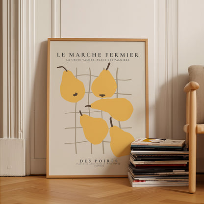 Le Marche Fermier - (Farmer's Market) - Des Poires