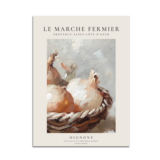 Le Marche Fermier - (Farmer's Market) - Oignons