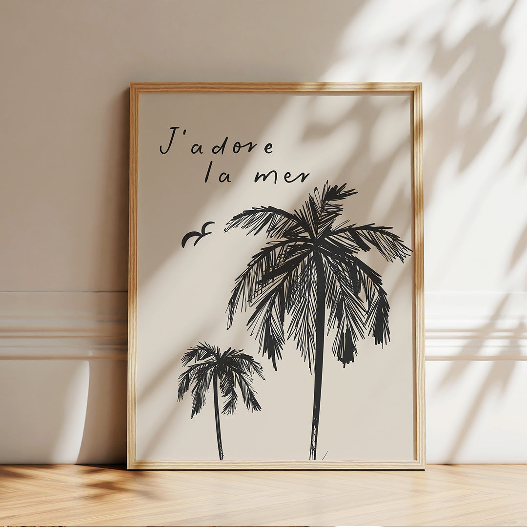 J'adore la mer