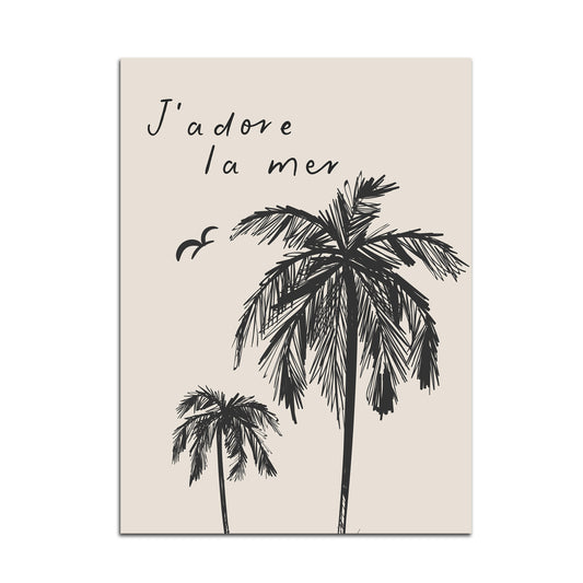 J'adore la mer