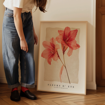 Amaryllis Summer Flowers (Fleurs d'ete)