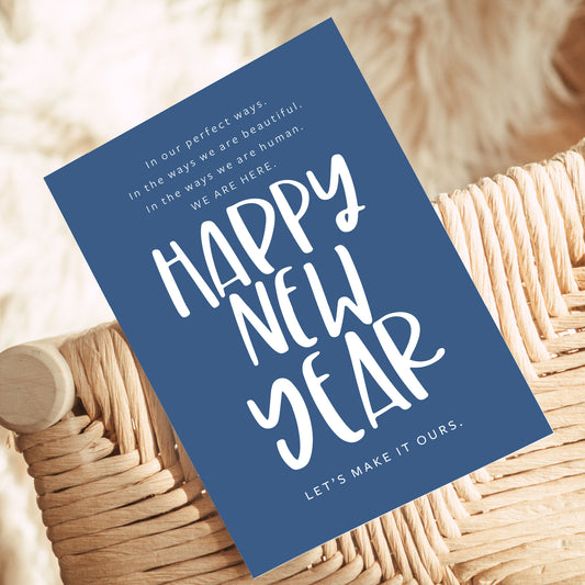 Happy New Year card