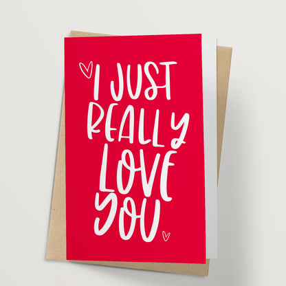 I love you card