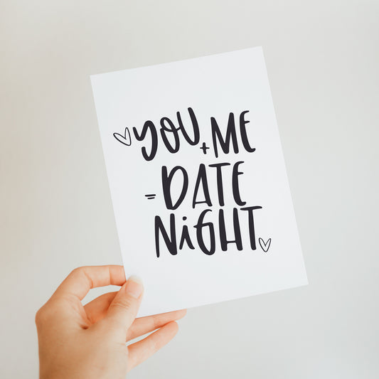 You, Me, Date Night white