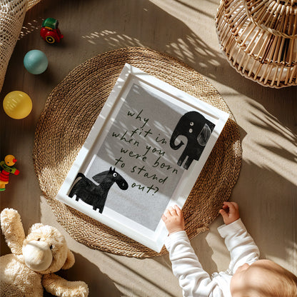 Dr. Seuss 'Why fit in when you were born to stand out'